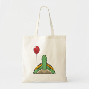 Turtle Balloon Tote Bag