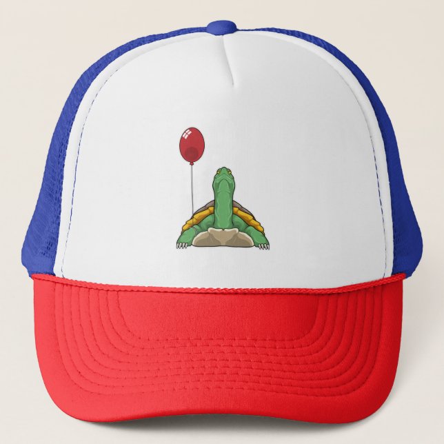Turtle Balloon Trucker Hat (Front)