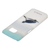 Turtle Beach Journey Personalised Name | Nature Case-Mate Samsung Galaxy Case (Bottom)