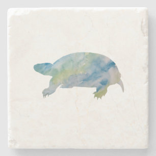 Turtle Beach Marble Stone Coaster