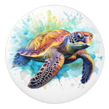 Turtle Beach Nautical Drawer Knobs