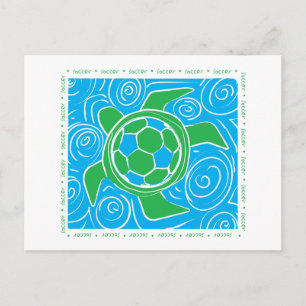 Turtle Beach Soccer Postcard