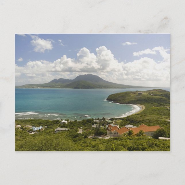 Turtle Beach, southeast peninsula, St Kitts, Postcard (Front)