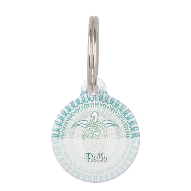 Turtle Beach Style Pet Tag (Front)