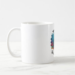 Turtle Blue Sea Square Coffee Mug