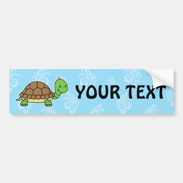 Turtle bumper sticker (Front)