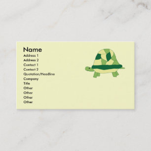 Turtle business cards