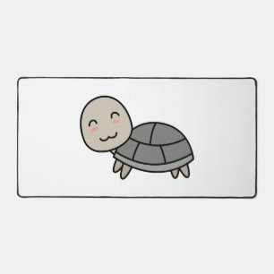 Turtle cartoon animal desk mat