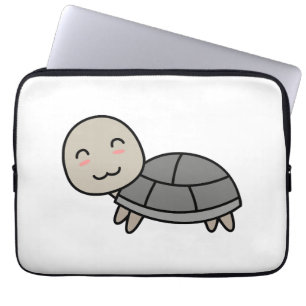 Turtle cartoon animal laptop sleeve