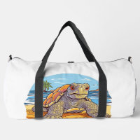 Turtle Cartoon beach