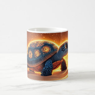 turtle Cartoon Style vibrant Cute Colorfull Coffee Mug