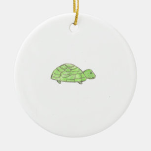 Turtle ceramic tree decoration