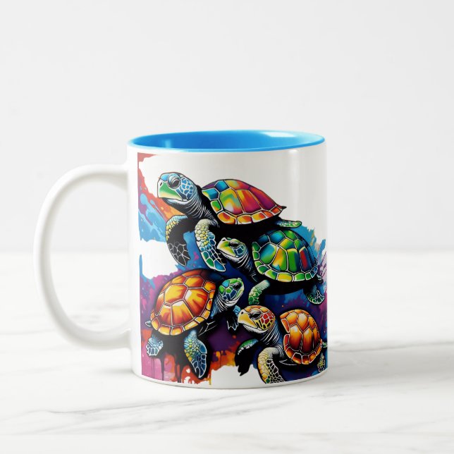 Turtle Character mug (Left)