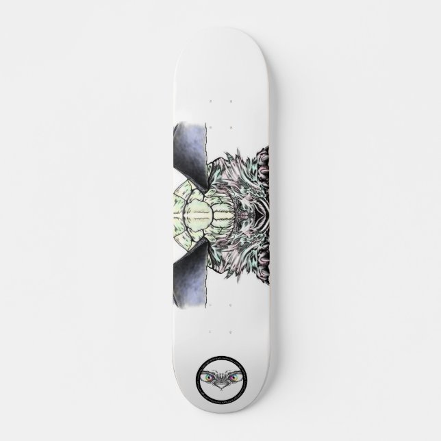 Turtle Chimera in pastel colours Skateboard (Front)