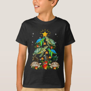 Turtle Christmas Tree Shirt 