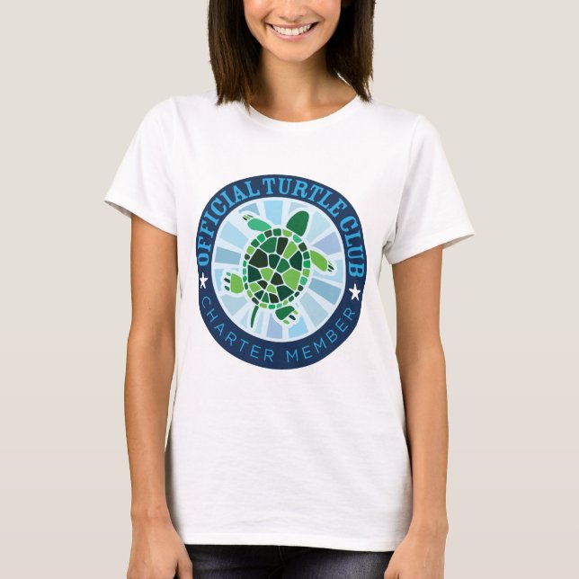 Turtle Club Member Ladies Tee (Front)