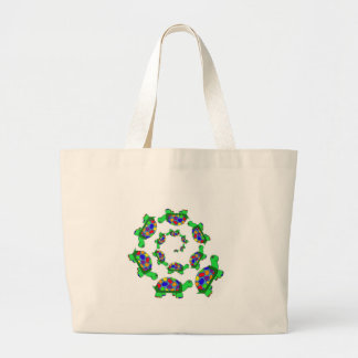 Turtle Coalition Large Tote Bag