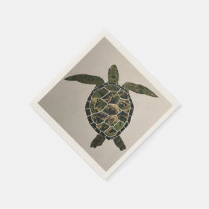 Turtle Cocktail Napkins