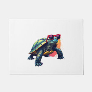 Turtle Colorful Turtle Outfit Mens Turtle Lover Tu Doormat