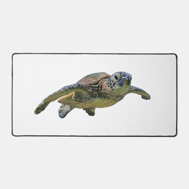 Turtle Copy Copy Copy Copy Copy Copy Copy Copy Cop Desk Mat (Front)