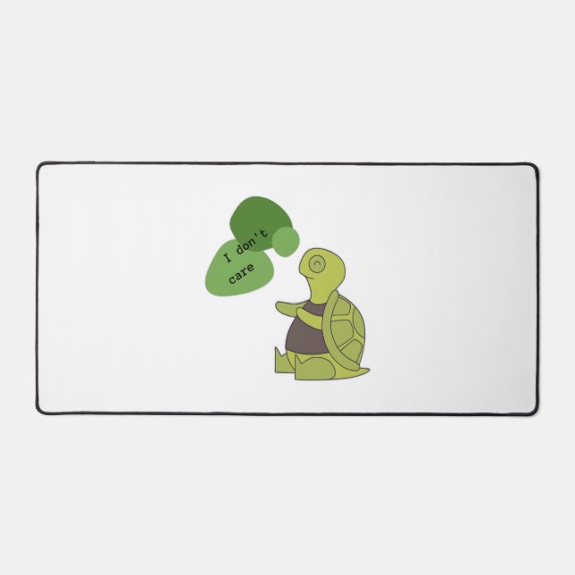 Turtle Copy Copy Copy Copy Copy Copy Copy Copy Cop Desk Mat (Front)