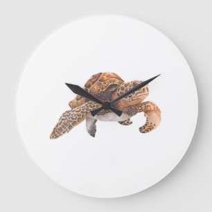 Turtle Copy Copy Copy Copy Copy Copy Copy Copy Cop Large Clock
