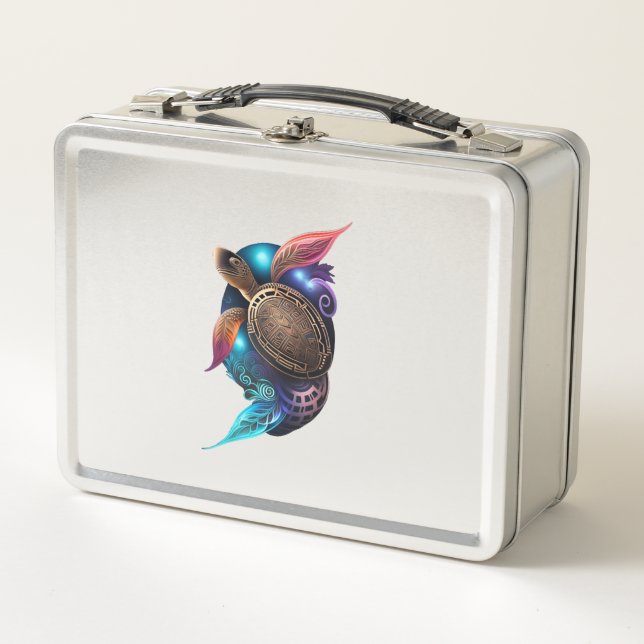 Turtle Copy Copy Copy Copy Copy Copy Copy Copy Cop Metal Lunch Box (Front)