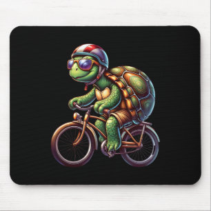 Turtle Cycling Lover Cycle For Cyclist Bike Tour B Mouse Mat
