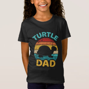 Turtle dad vintage retro father's day gift T-Shirt