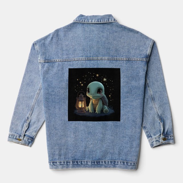 Turtle Denim Jacket (Back)