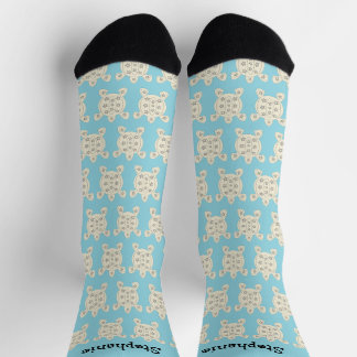 Turtle Design Personalised Socks