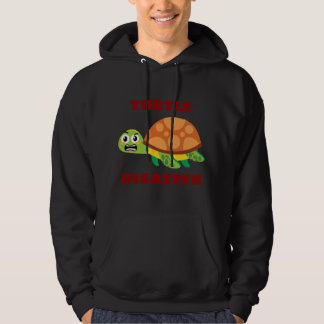 Turtle Disaster Turtle Pun Hoodie