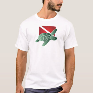 Turtle Dive Flag Light T-shirt