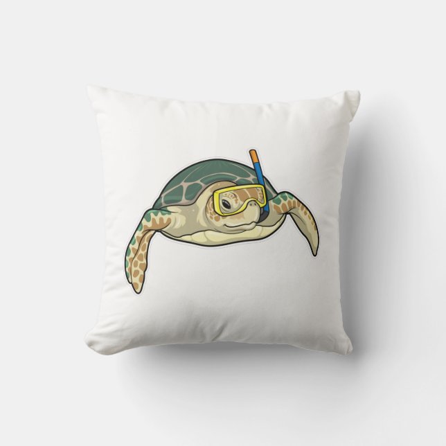 Turtle Diver Snorkel Cushion (Front)