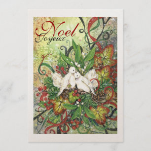 Turtle Doves & Deco Invitation