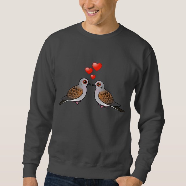 Turtle Doves in Love Sweatshirt (Front)