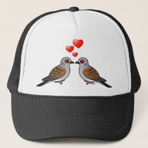 Turtle Doves in Love Trucker Hat