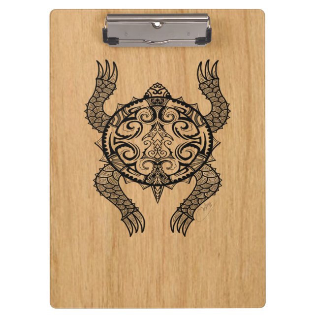 Turtle Drawing Clipboard (Front)