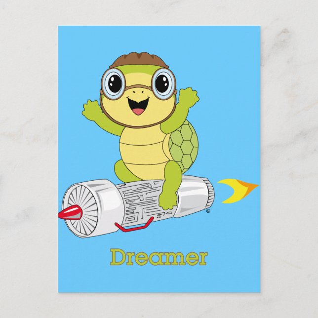 Turtle Dreamer™ Post Card (Front)