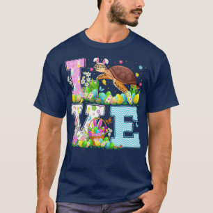 Turtle Easter Egg Hunt Funny Love Sea Turtle Easte T-Shirt