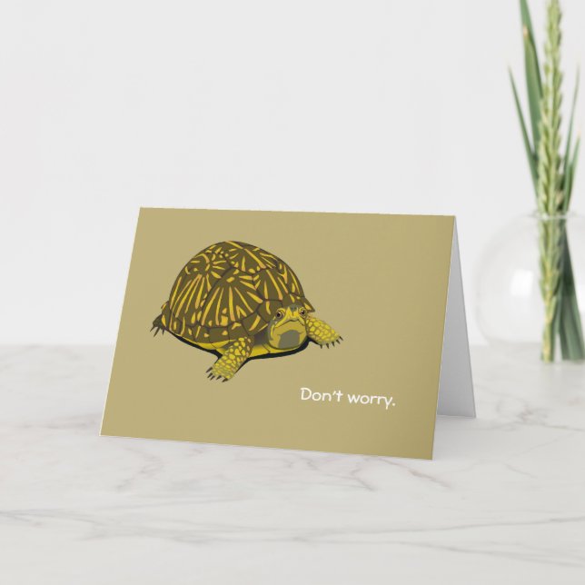 Turtle Encouragement Card (Front)