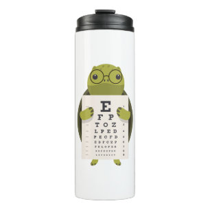 Turtle Eye Chart Thermal Tumbler