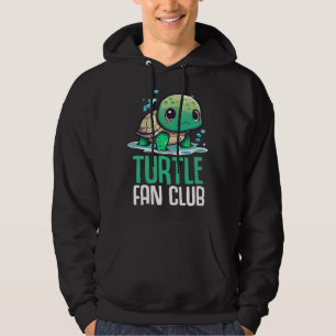 Turtle Fan Club Tortoise Zoo Kids Boys Girls 1 Hoodie