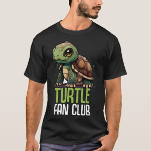 Turtle Fan Club Tortoise Zoo Kids Boys Girls 3 T-Shirt