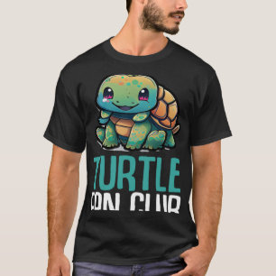 Turtle Fan Club Tortoise Zoo Kids Boys Girls 5 T-Shirt