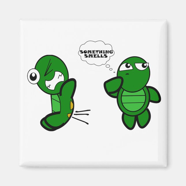 Turtle Fart Magnet (Front)