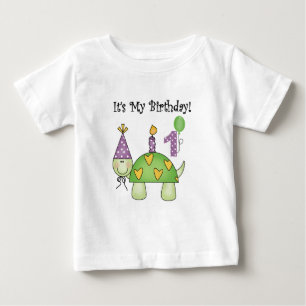 Turtle First Birthday Tshirts and Gifts