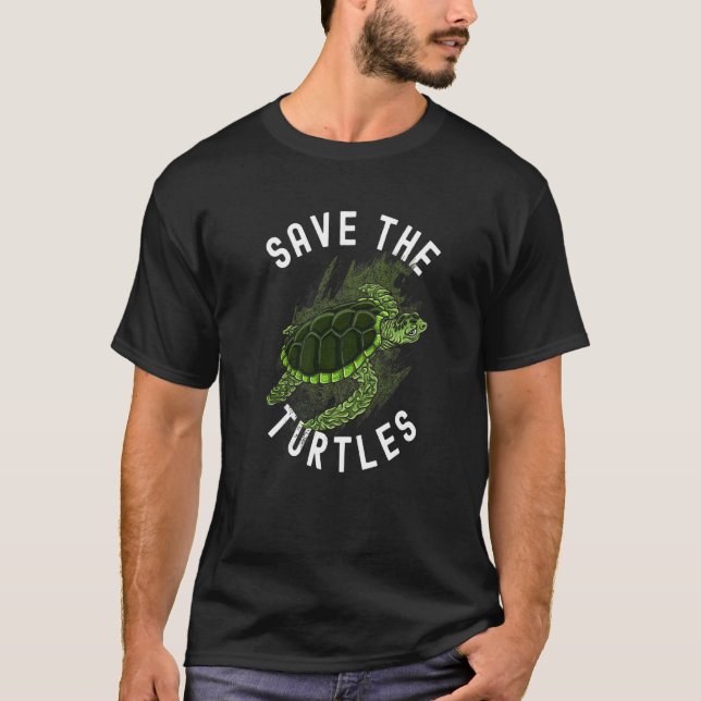 Turtle  For Men Women Kids Tortoise Shell Sea Adul T-Shirt (Front)