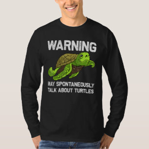 Turtle For Men Women Sea Turtle Land Water Animal  T-Shirt
