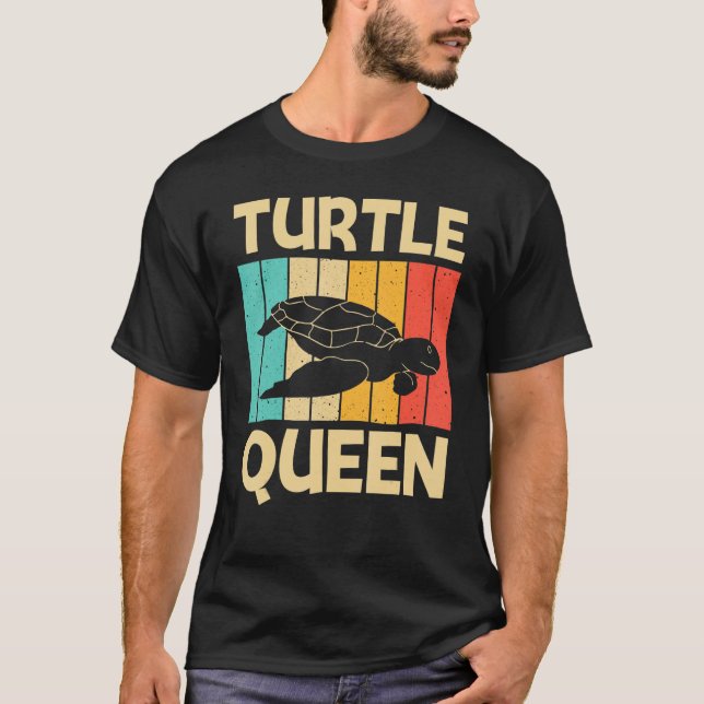 Turtle For Women Mum Ocean Sea Turtles Tortoise T-Shirt (Front)